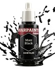 The Army Painter The Army Painter Warpaints Fanatic Fanatic Matt Black 18ml The Army Painter The Army Painter Warpaints Fanatic Fanatic Matt Black 18ml