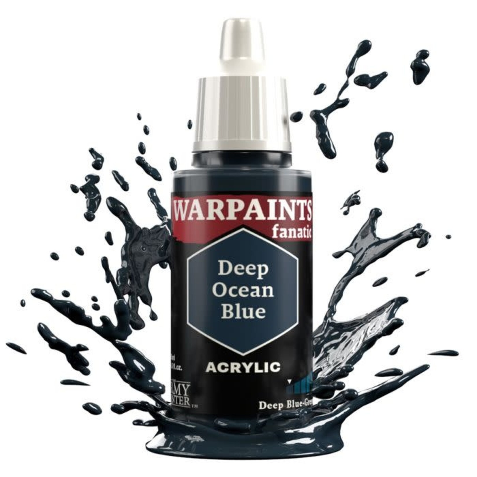 The Army Painter The Army Painter Warpaints Fanatic Fanatic Deep Ocean Blue 18ml