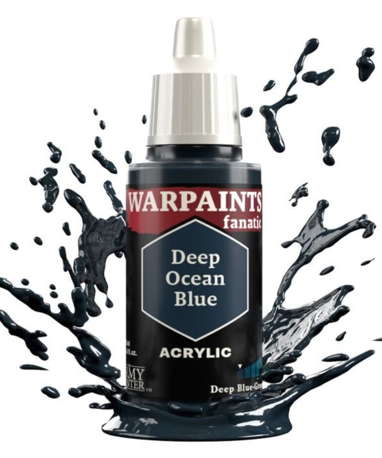 The Army Painter The Army Painter Warpaints Fanatic Fanatic Deep Ocean Blue 18ml