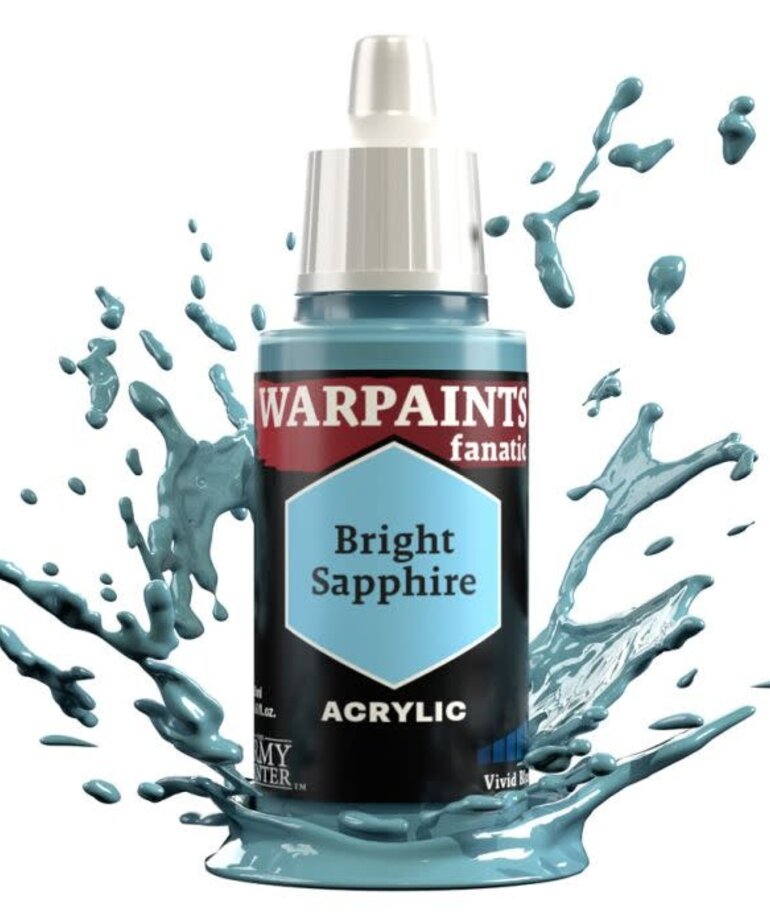 The Army Painter The Army Painter Warpaints Fanatic Fanatic Bright Sapphire 18ml