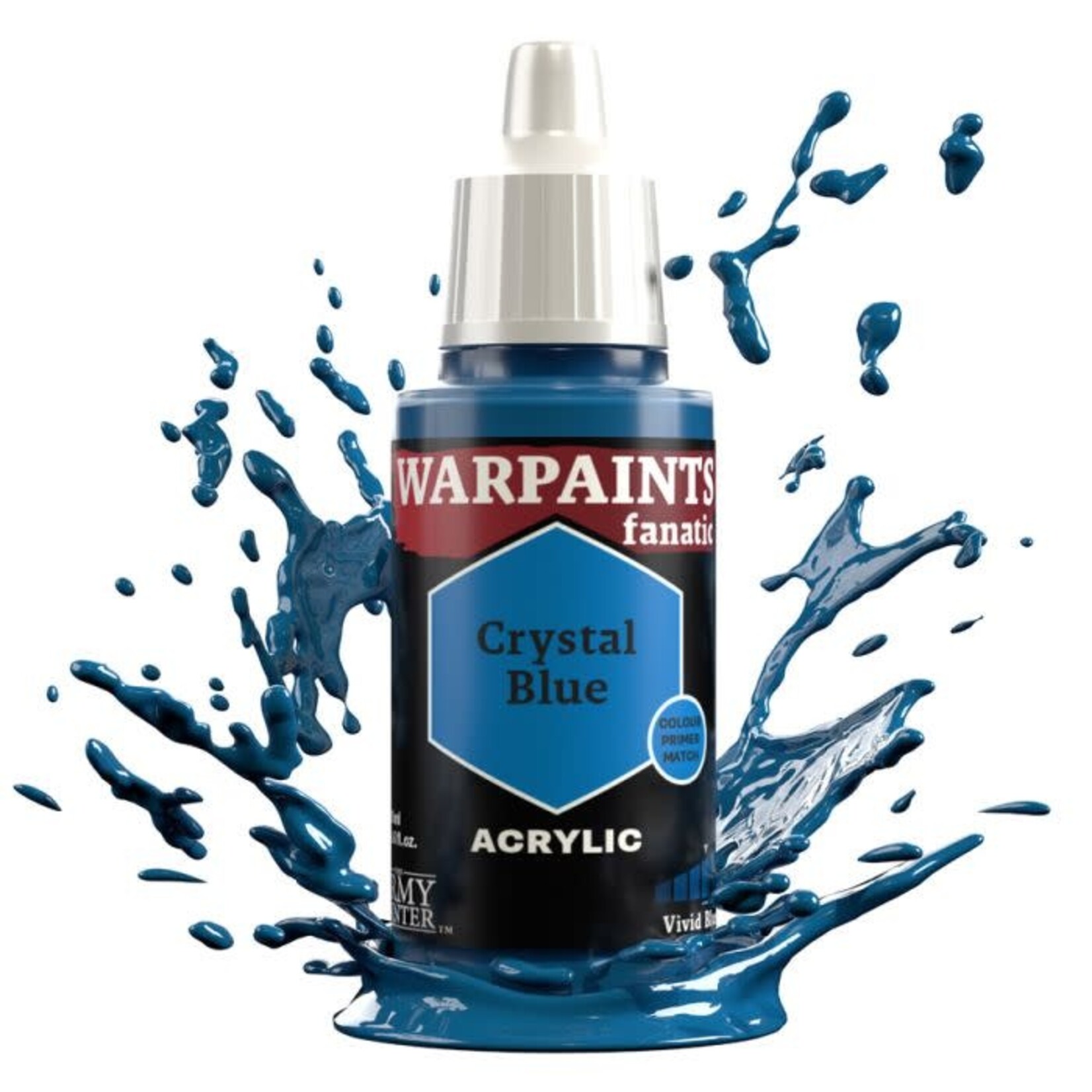 The Army Painter The Army Painter Warpaints Fanatic Fanatic Crystal Blue 18ml