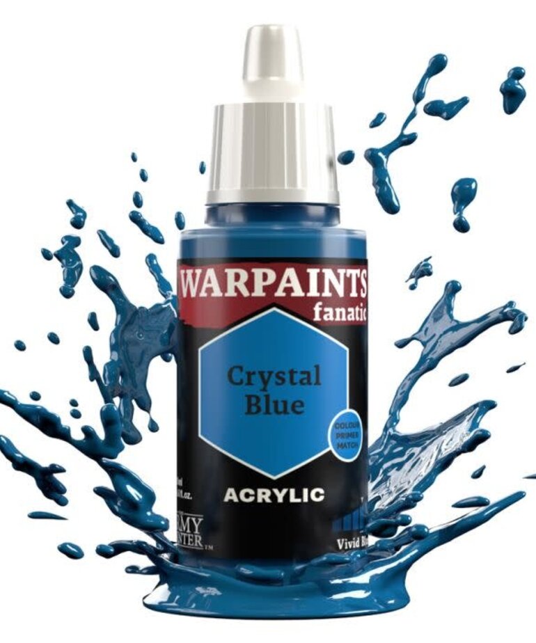 The Army Painter The Army Painter Warpaints Fanatic Fanatic Crystal Blue 18ml