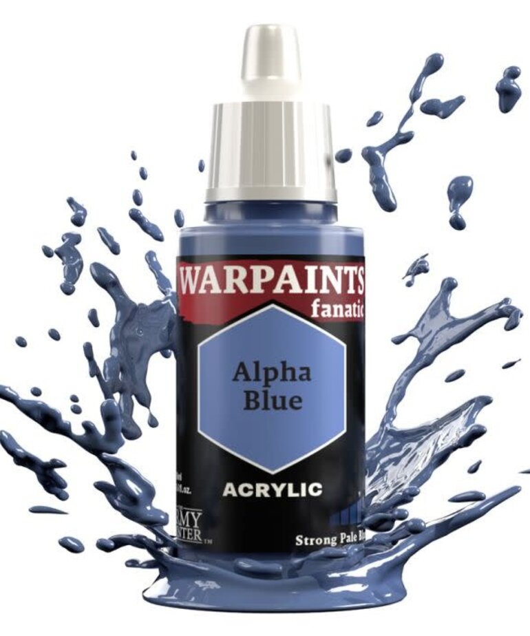 The Army Painter The Army Painter Warpaints Fanatic Fanatic Alpha Blue 18ml