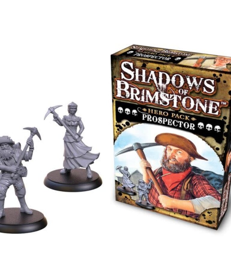 Flying Frog Productions Shadows Of Brimstone Character: Prospector