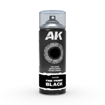 AK Interactive AK1009 Spray Fine Primer Black 400ml