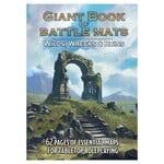 Loke Battlemats Giant Book of Battle Mats Wilds, Wrecks, & Ruins