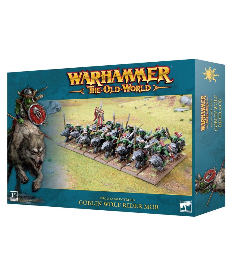 Old World Warhammer The Old World: Orcs & Goblins: Goblin Wolf Riders