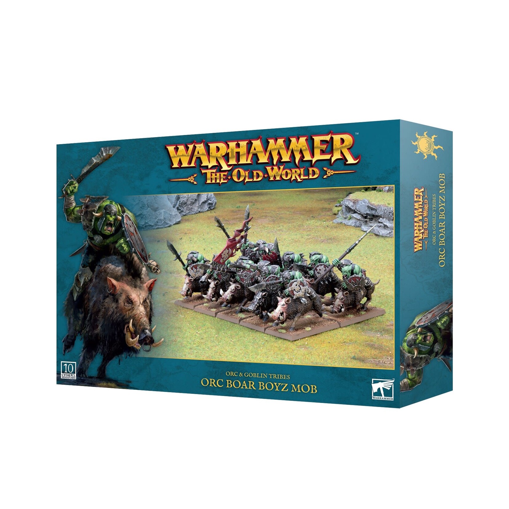 Old World Warhammer The Old World: Orcs & Goblins: Orc Boar Boyz