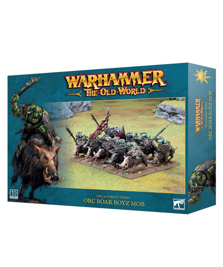 Old World Warhammer The Old World: Orcs & Goblins: Orc Boar Boyz