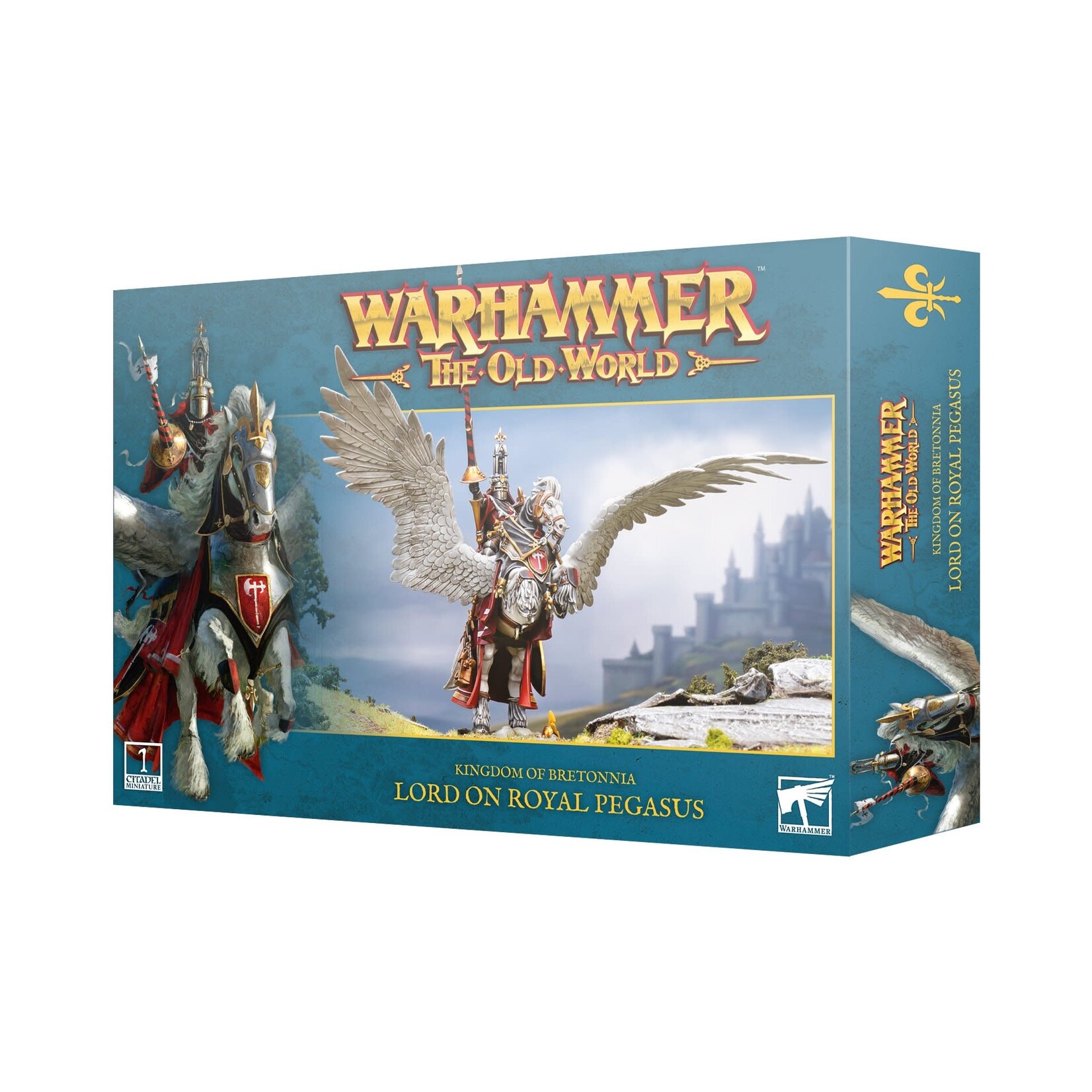 Old World Warhammer The Old World: Bretonnia: Lord on Royal Pegasus
