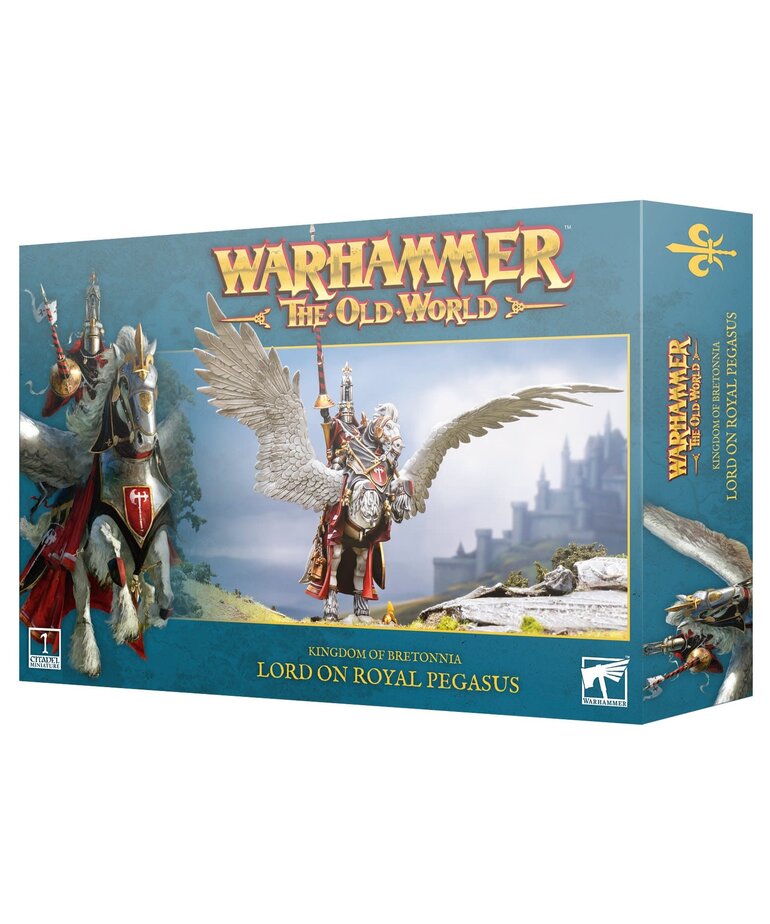 Old World Warhammer The Old World: Bretonnia: Lord on Royal Pegasus