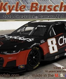 Salvinos Jr Models Salvino Jr Models 1/24 Kyle Busch 2024 NASCAR Chevrolet Camaro ZL1 Race Car (Primary Livery) Ltd Production
