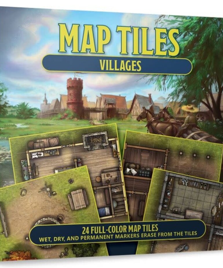 Kobold Press Kobold Map Tiles: Villages