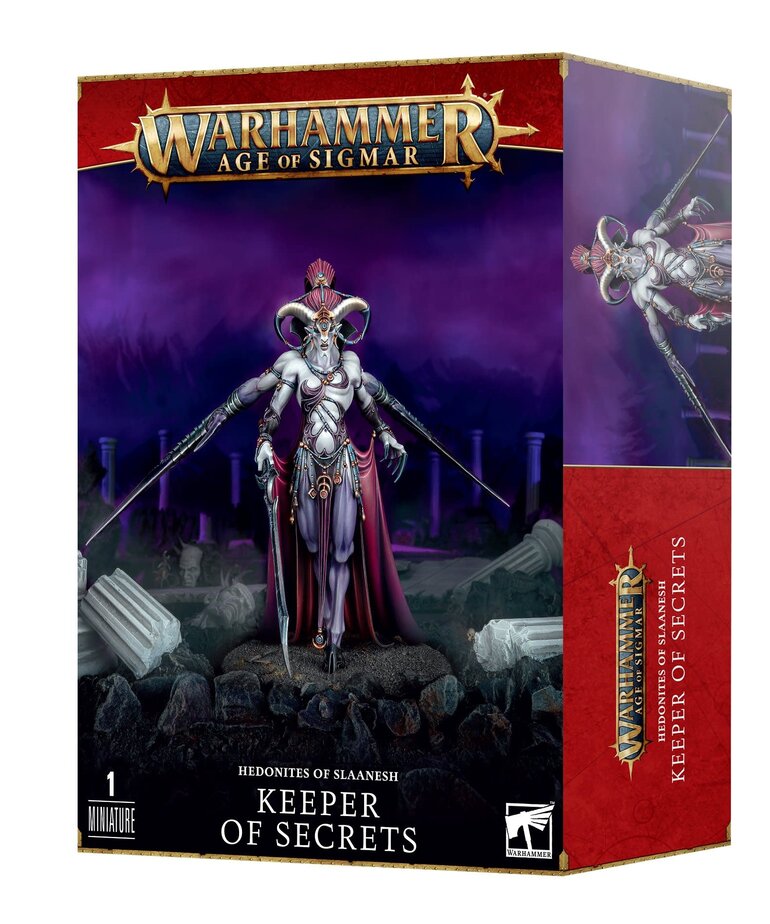 Age of Sigmar Age of Sigmar: Chaos Daemons: Daemons Of Slaanesh: Keeper of Secrets
