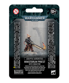 Warhammer 40k Warhammer 40k: Adepta Sororitas: Ministorum Priest With Vindictor