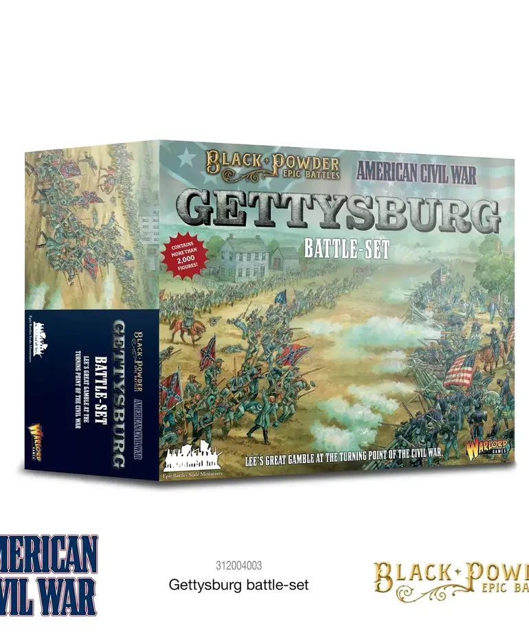 Warlord Games American Civil War:  Gettysburg Battle Set