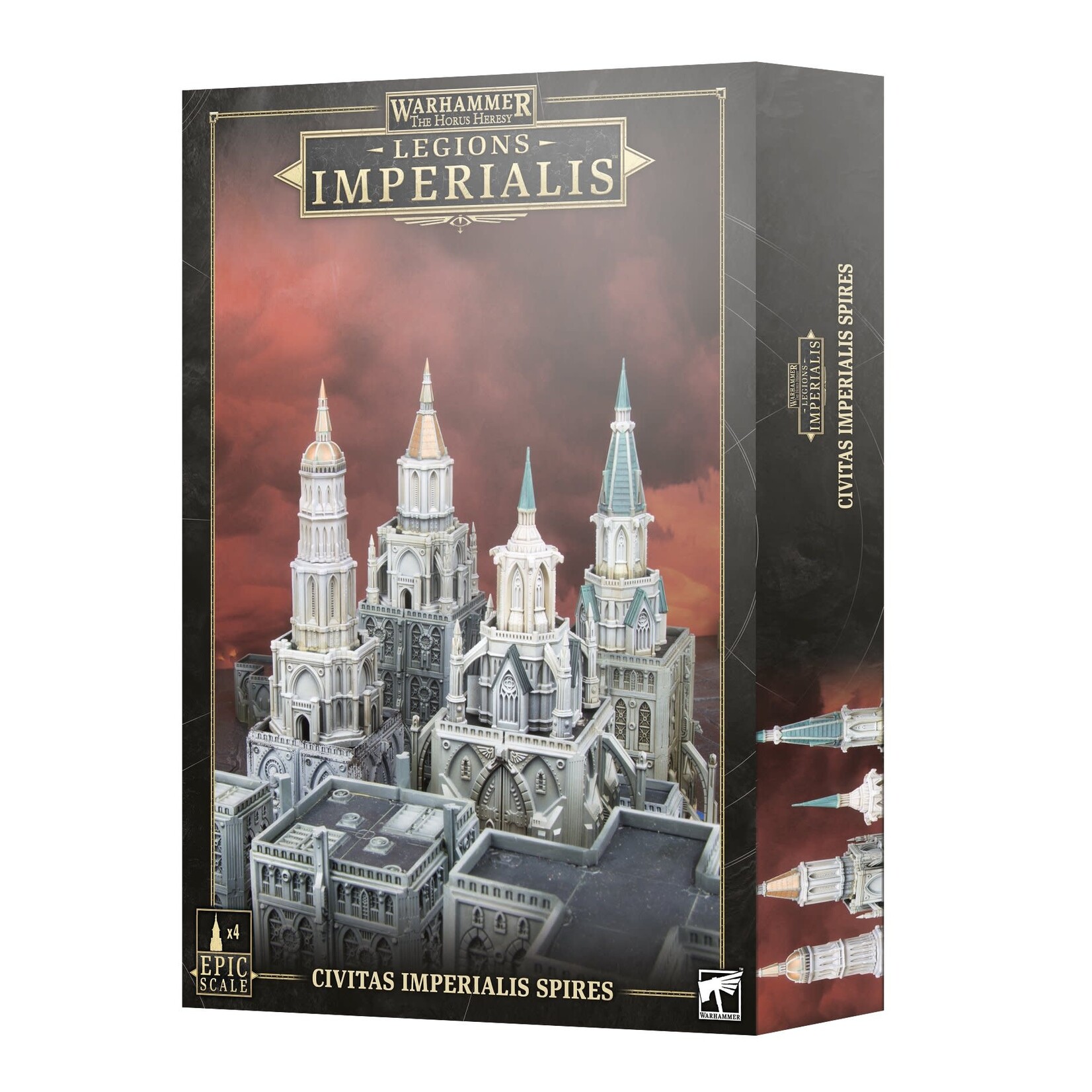 Horus Heresy Legions Imperialis: Civitas Imperialis Civitas Spires ( Epic ) Terrain