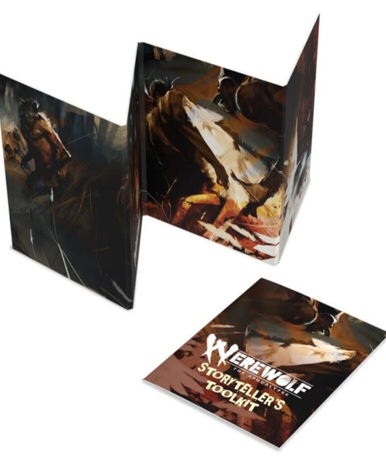 Renegade Game Studio Werewolf the Apocalypse: 5th Edition Core: Storyteller's Screen & Toolkit