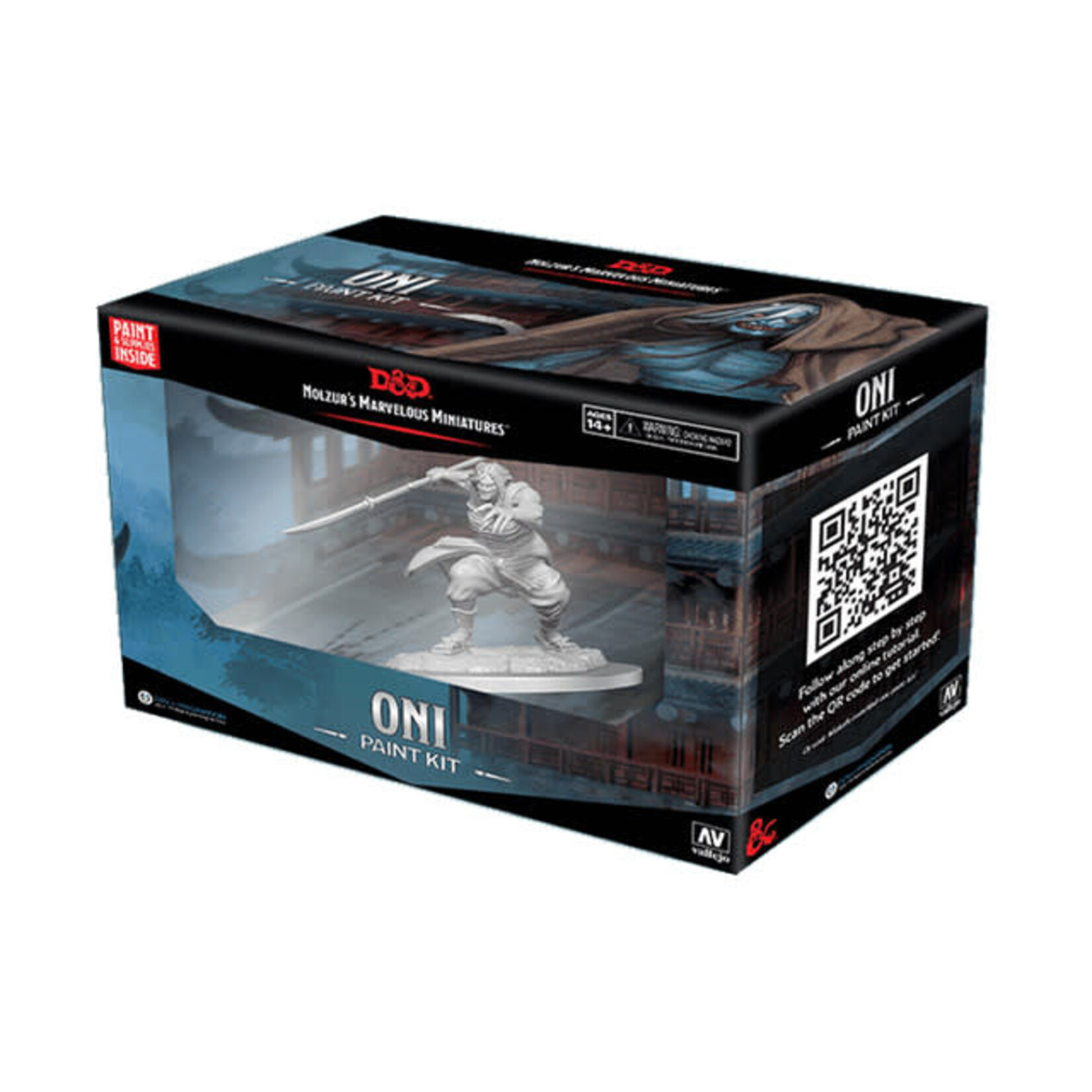 Wizkids Paint Night Kit: Dungeons & Dragons: Nolzur's Marvelous Miniatures: Oni