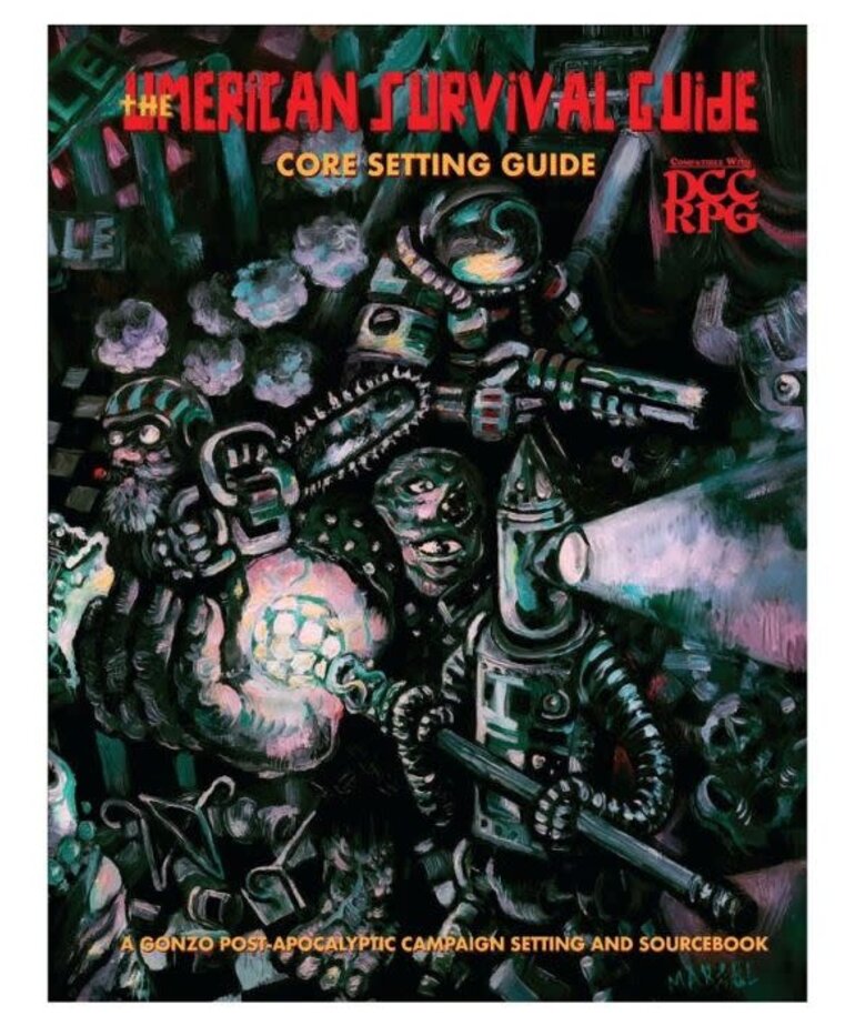 Goodman Games The Umerican Survival Guide: Core Setting Guide