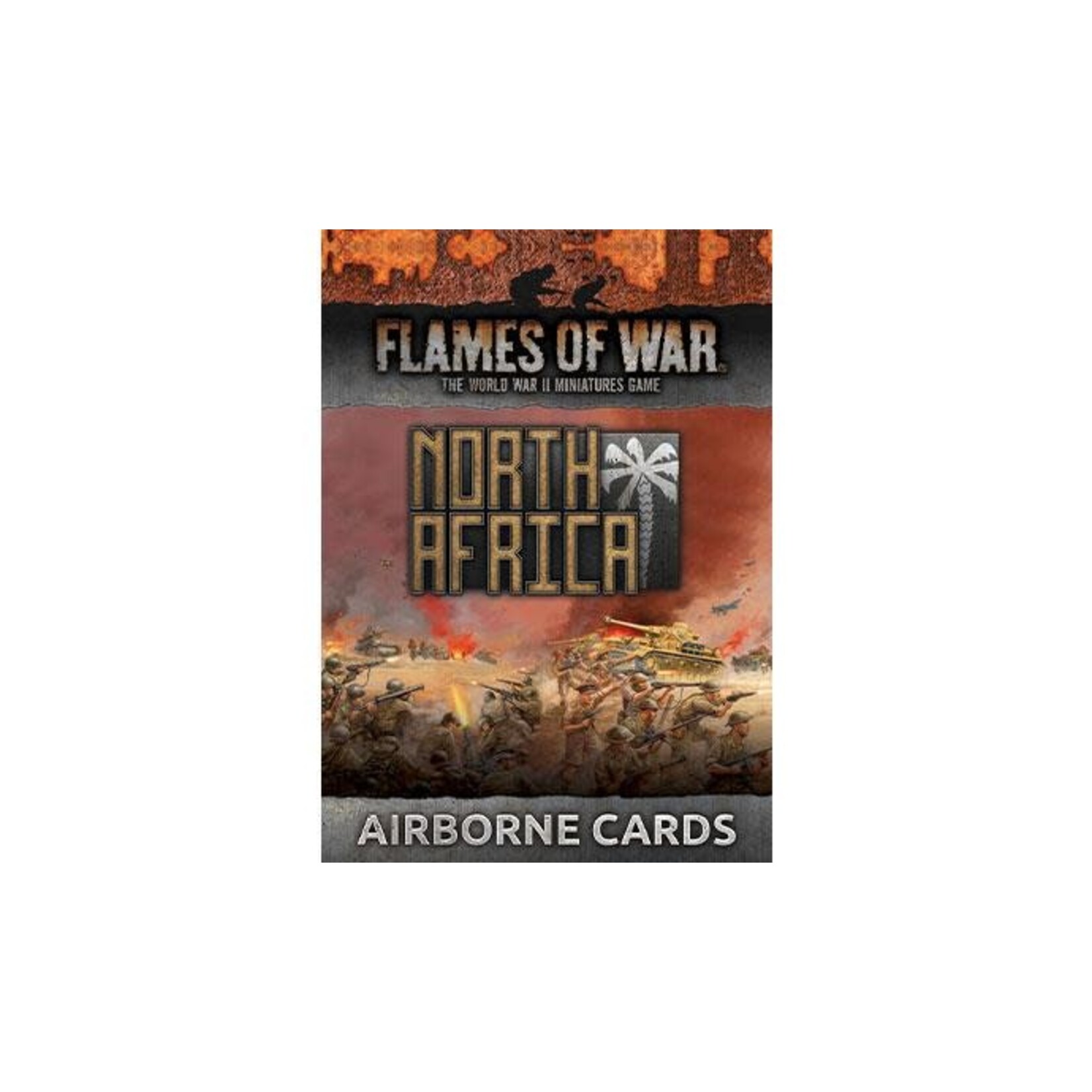 Flames of War Flames of War: Midwar Airborne Unit And Command Cards