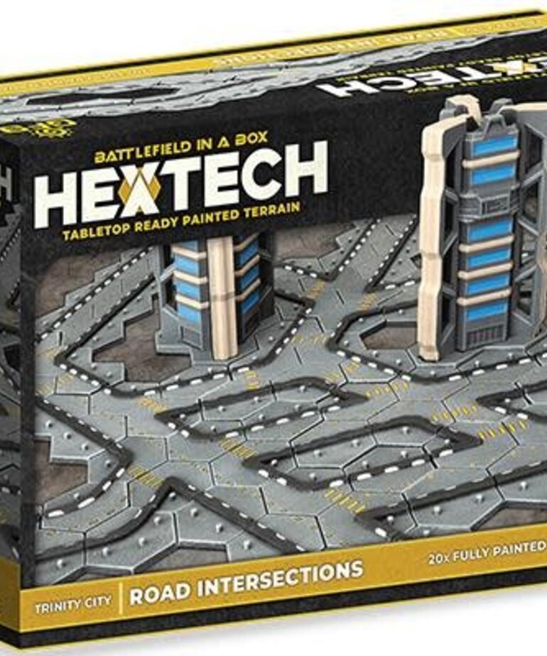 Gale Force Nine Hextech: Trinity City Roads Intersections (20)