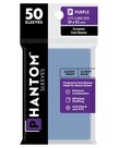 Capstone Games Phantom European Card Sleeves 59x92mm  (50) Pack (Purple)