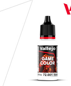Vallejo Vallejo Game Color 72.001 Dead White 18ml Vallejo Vallejo Game Color 72.001 Dead White 18ml