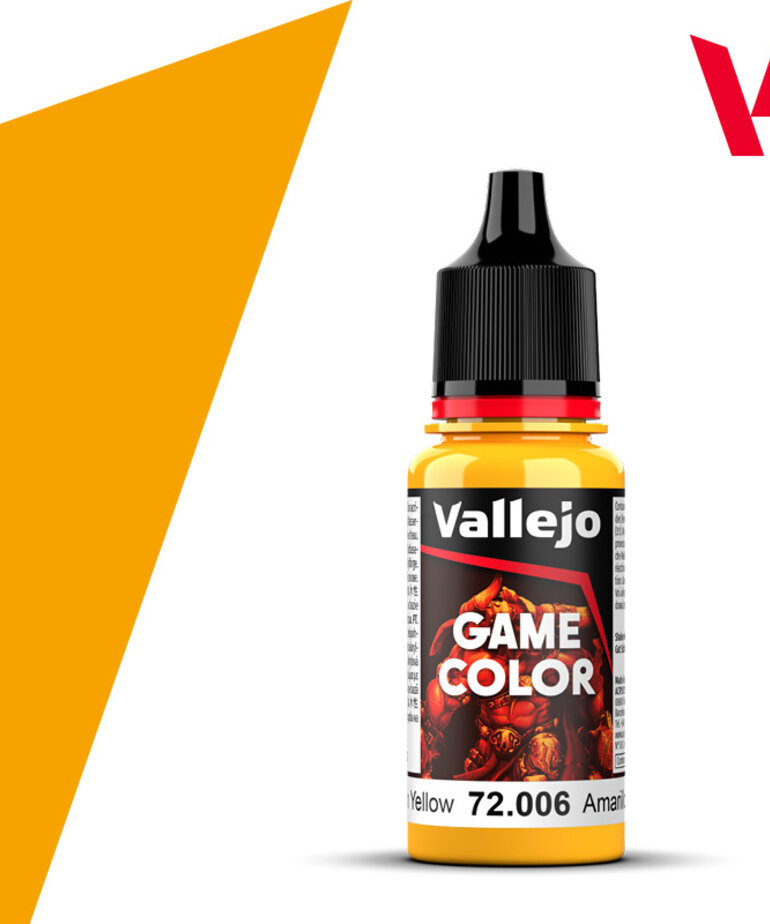 Vallejo Vallejo Game Color 72.006 Sun Yellow 18ml