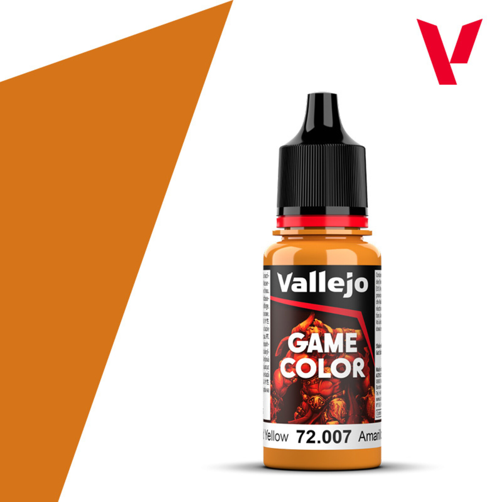 Vallejo Game Color 18ml - Gold Yellow Vallejo Game Color 18ml - Gold Yellow