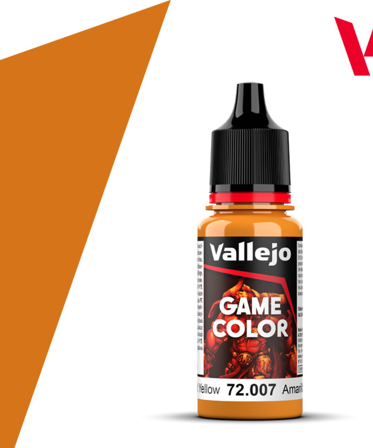 Vallejo Vallejo Game Color 72.007 Gold Yellow 18ml