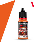 Vallejo Vallejo Game Color 72.008 Orange Fire 18ml Vallejo Vallejo Game Color 72.008 Orange Fire 18ml