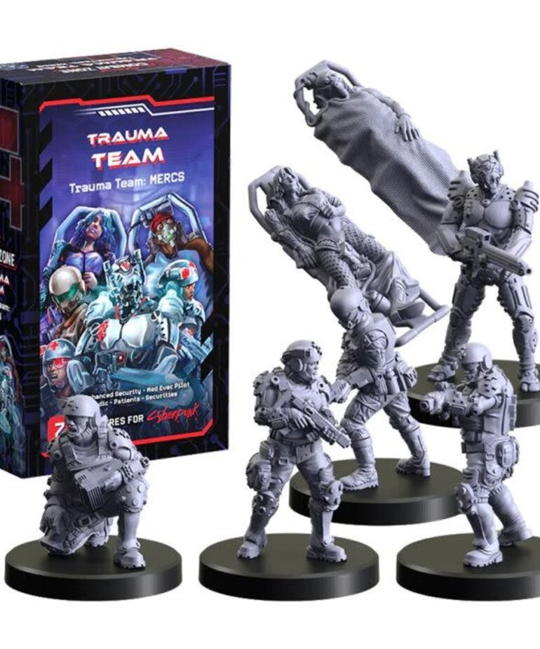 Monster Fight Club Cyberpunk: Combat Zone: Trauma Team Expansion