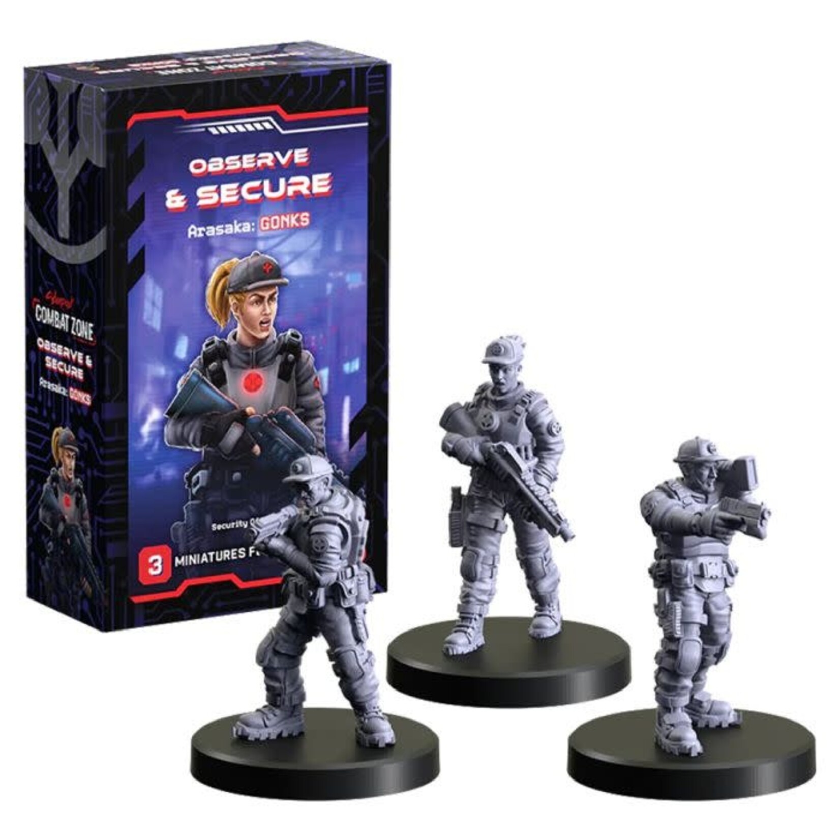 Monster Fight Club Cyberpunk: Combat Zone: Observe & Secure Expansion