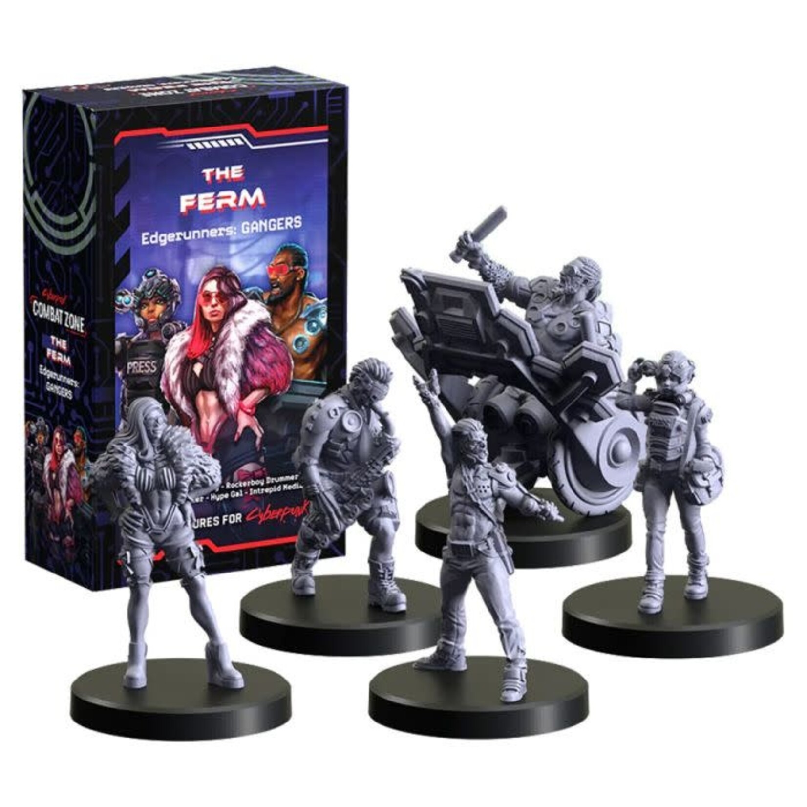 Monster Fight Club Cyberpunk: Combat Zone: The Ferm Expansion