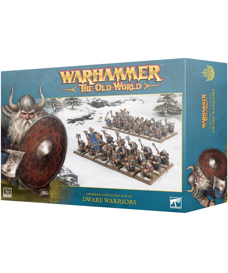 Old World Warhammer The Old World: Dwarfen Mountain Holds: Dwarf Warriors