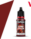 Vallejo Vallejo Game Color 72.012 Scarlett Red 18ml Vallejo Vallejo Game Color 72.012 Scarlett Red 18ml
