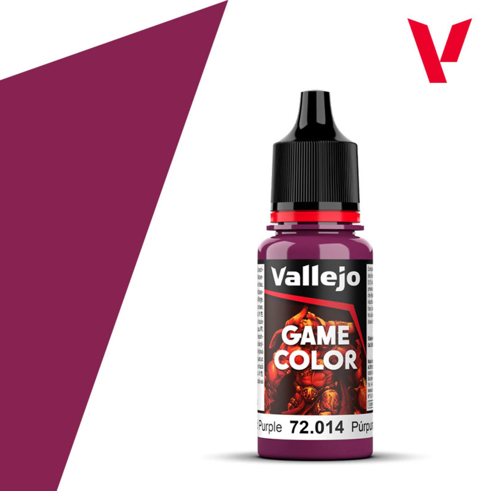 Vallejo Vallejo Game Color 72.014 Warlord Purple 18ml