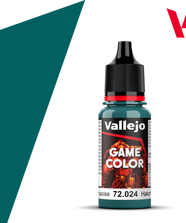 Vallejo Vallejo Game Color 72.024 Turquoise 18ml