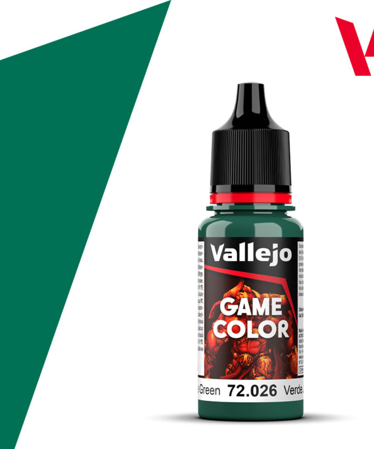 Vallejo Vallejo Game Color 72.026 Jade Green 18ml