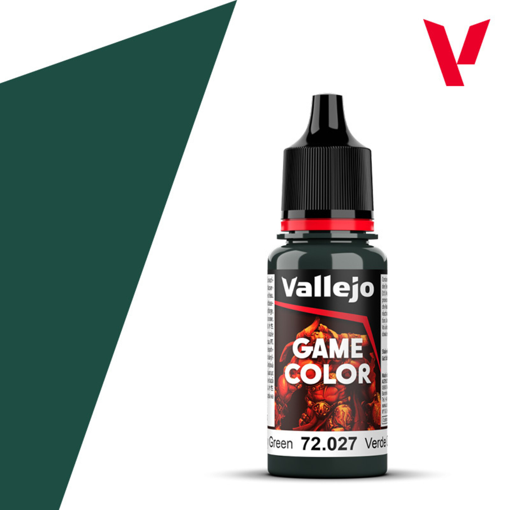 Vallejo Vallejo Game Color 72.027 Scurvy Green 18ml