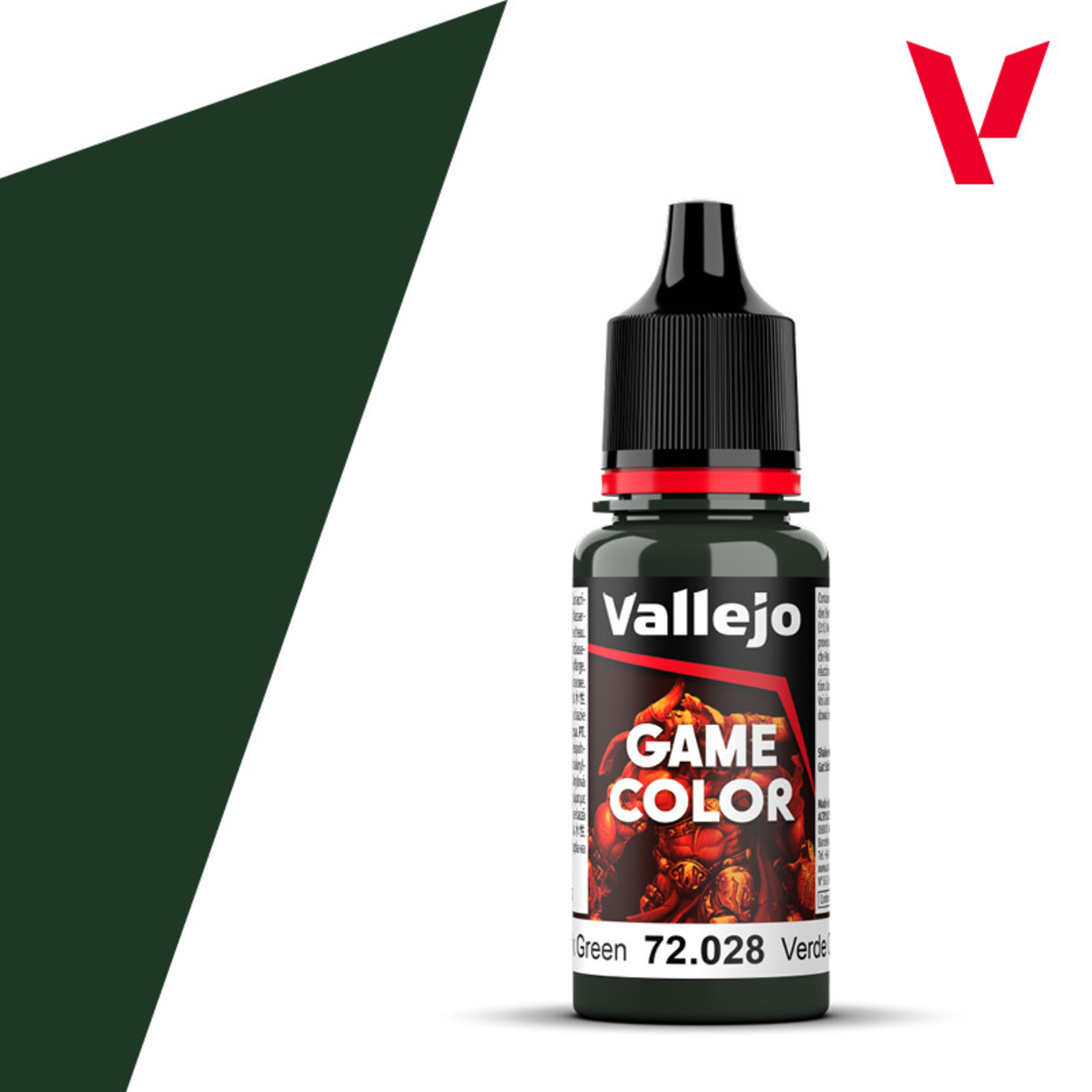Vallejo Vallejo Game Color 72.028 Dark Green 18ml