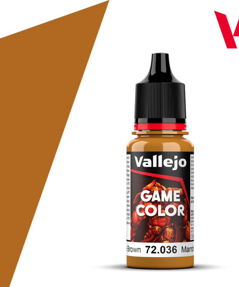 Vallejo Vallejo Game Color 72.036 Bronze Brown 17ml