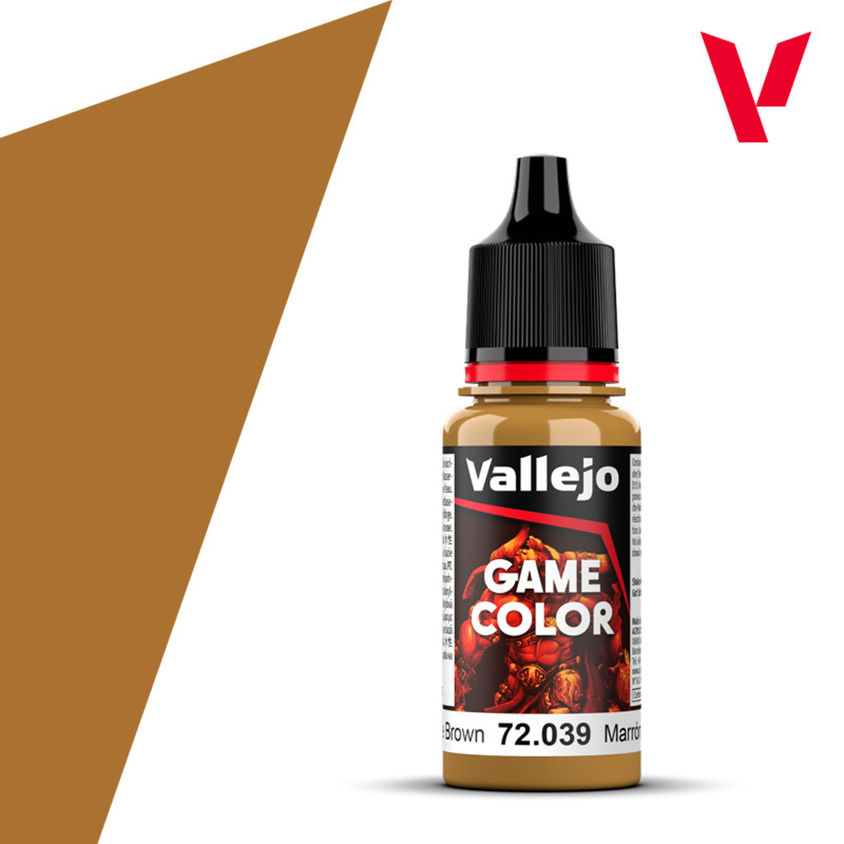 Vallejo Game Color 18ml - Plague Brown Vallejo Game Color 18ml - Plague Brown