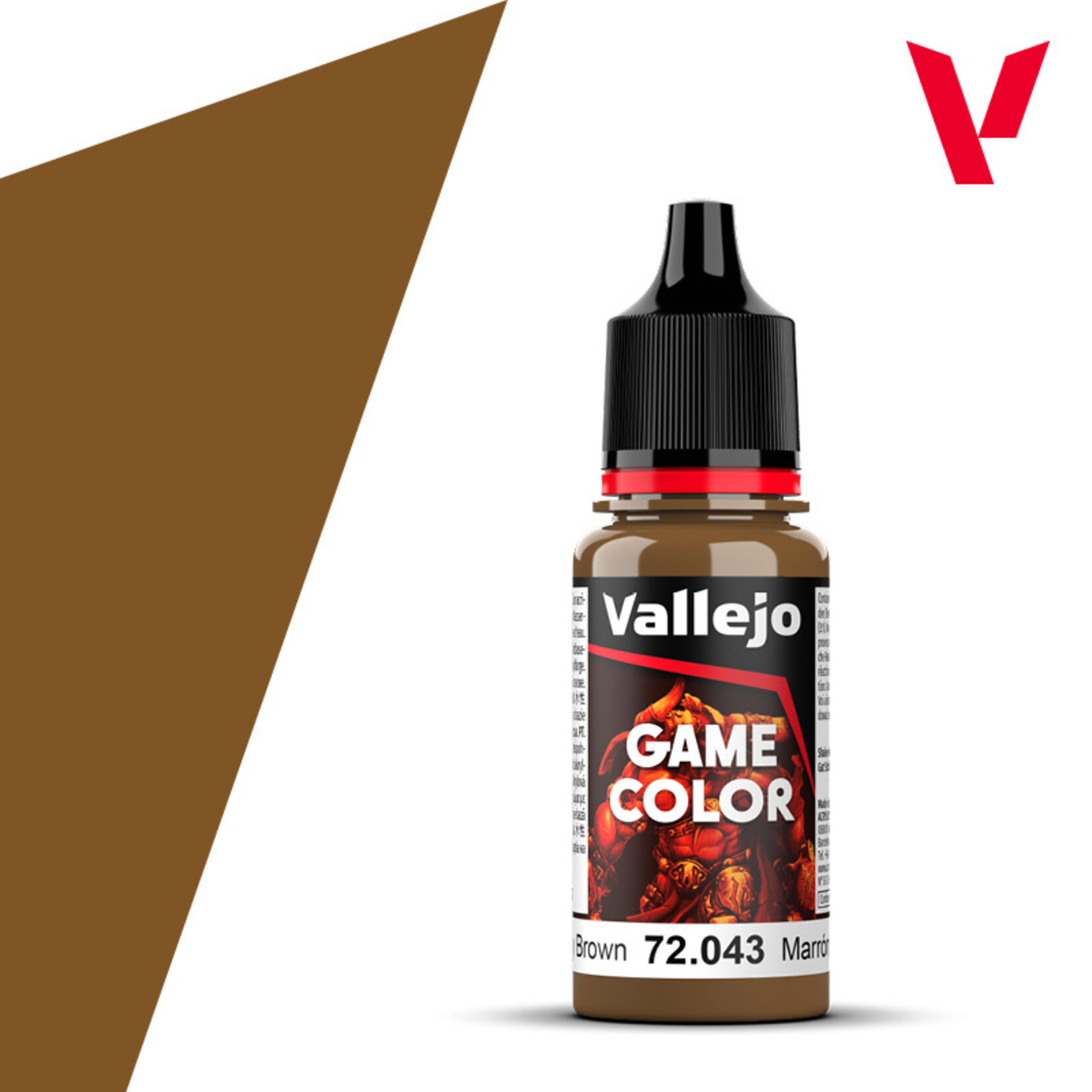 Vallejo Game Color 18ml - Beasty Brown Vallejo Game Color 18ml - Beasty Brown