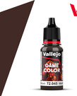 Vallejo Vallejo Game Color 72.045 Charred Brown 18ml Vallejo Vallejo Game Color 72.045 Charred Brown 18ml
