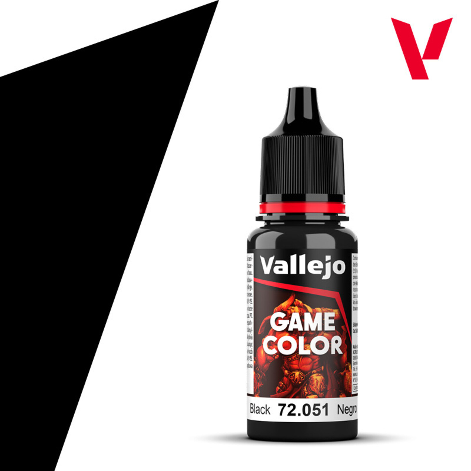 Vallejo Vallejo Game Color 72.051 Black 18ml