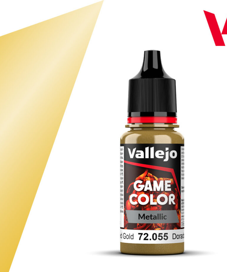Vallejo Vallejo Game Color Metallic 72.055 Polished Gold 18ml