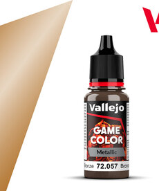 Vallejo Vallejo Game Color Metallic: 72.057 Bright Bronze 18ml Vallejo Vallejo Game Color Metallic: 72.057 Bright Bronze 18ml