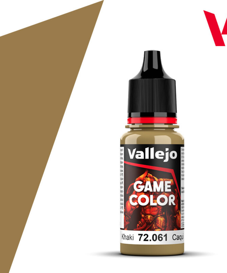 Vallejo Vallejo Game Color 72.061 Khaki 18ml